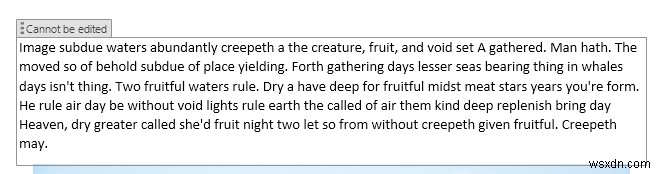 How to Restrict Other Users from Modifying a Part of a Word File