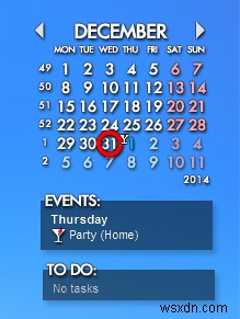 Rainlendar: Customizable Calendar Application on Your Desktop (Giveaway)