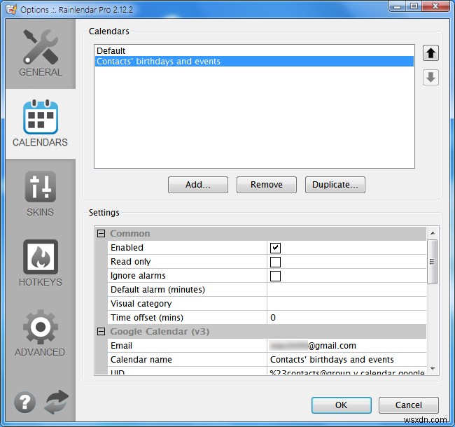 Rainlendar: Customizable Calendar Application on Your Desktop (Giveaway)