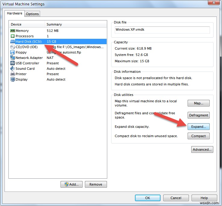 How to Increase Disk Space of a Virtual Machine in VMware
