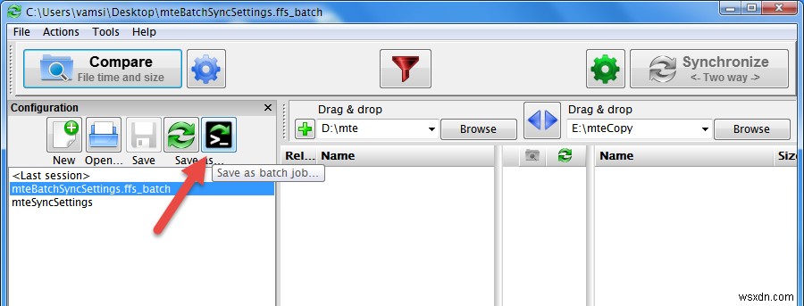 How to Synchronize Files and Folders Using FreeFileSync in Windows
