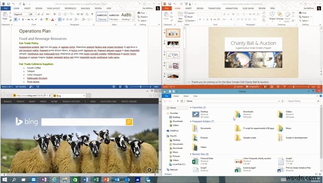 Windows 10: Core Features of Technical Preview