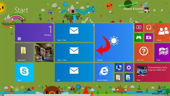How to Use Different Live Tiles for Multiple Emails in Windows 8.1 Mail App