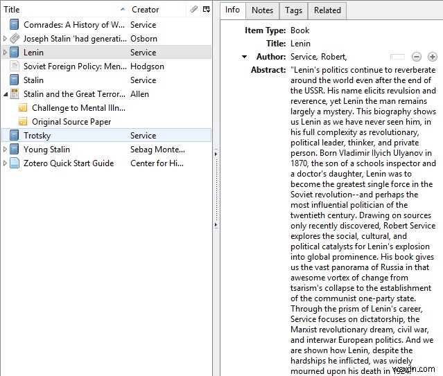 Zotero – An Excellent Free Reference Manager