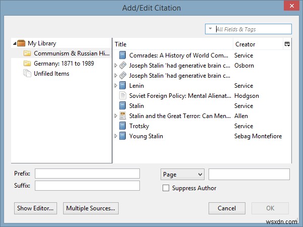 Zotero – An Excellent Free Reference Manager