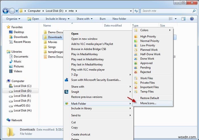 Change Your Windows Folder Icons with FolderMarker