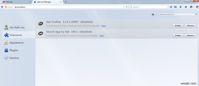 How to Remove Ask Toolbar and Ask.com Search From Your Browser