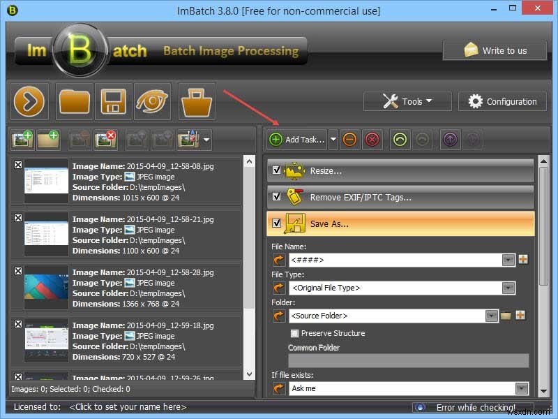 Batch Image Processing Made Easy with ImBatch [Windows]