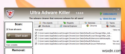 Ultra Adware Killer – A Simple Utility to Clean Installed Adware