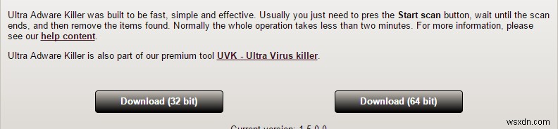 Ultra Adware Killer – A Simple Utility to Clean Installed Adware