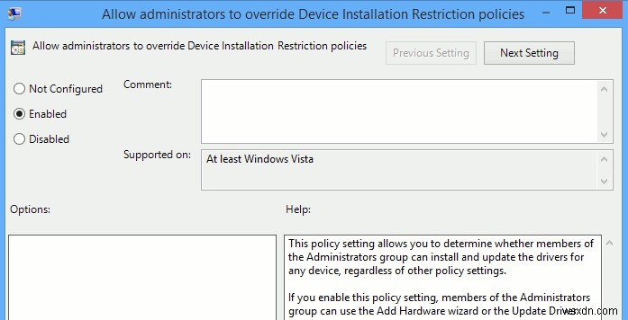 How to Prevent Users From Installing Removable Devices in Windows