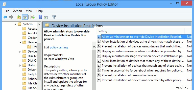 How to Prevent Users From Installing Removable Devices in Windows