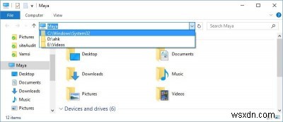 How to Delete Windows Explorer Address Bar History in Windows