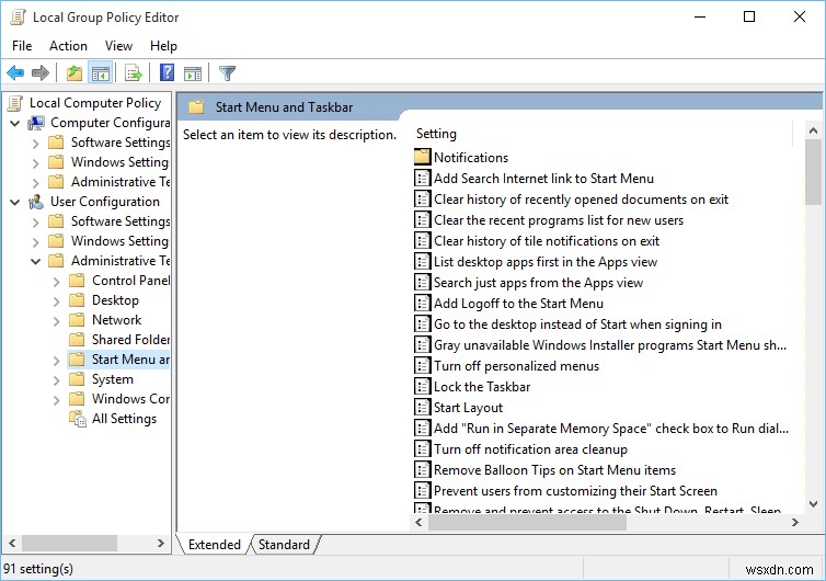 How to Disable Action Center in Windows 10