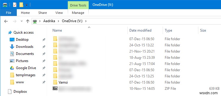 Mapping OneDrive as Network Drive in Windows 10