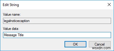 How to Show Custom Message on the Windows 10 Login Screen