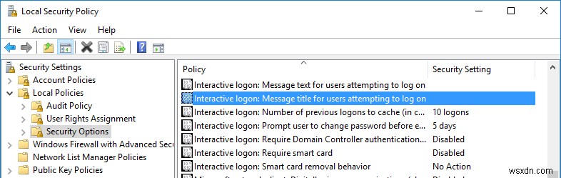 How to Show Custom Message on the Windows 10 Login Screen