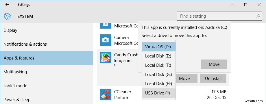 How to Install Modern Apps on an External Drive in Windows 10