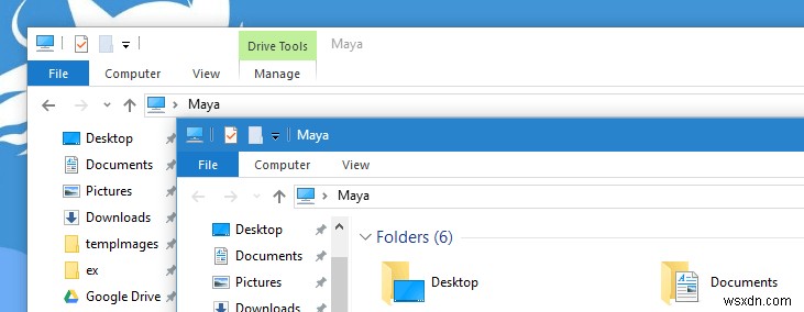 How to Enable Colored Title Bars on Non-Active Windows in Windows 10