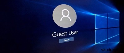 How to Create a Guest Account in Windows 10