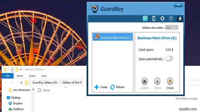 Create Encrypted Drives and Keep Them Secure Using GuardKey