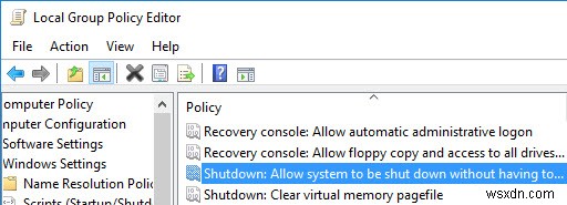 How to Remove the Shutdown Button from the Windows 10 Login Screen