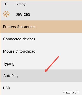 Set Up AutoPlay Defaults in Windows 10