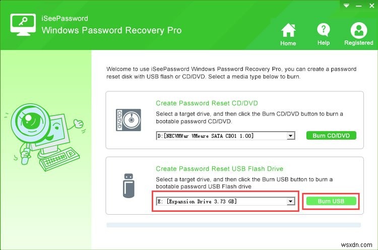 Reset Windows Logon Password with iSeePassword Windows Password Recovery Tool