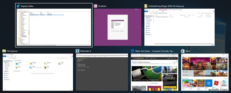 How to Change Alt-Tab Transparency in Windows 10