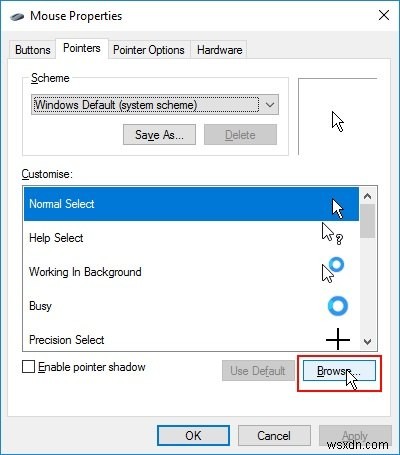Safely Find and Install Custom Cursors for Windows 10