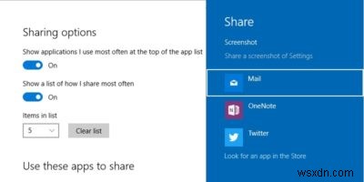 How to Enable “Share Settings” Option in the Windows 10 Settings App