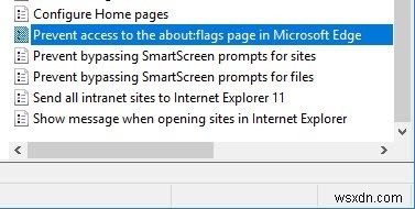 How to Block Users from Accessing the “about:flags” Page in Microsoft Edge
