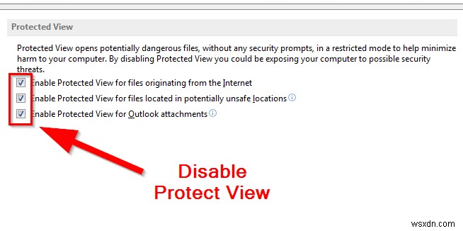 How to Disable Protected View in Microsoft Word