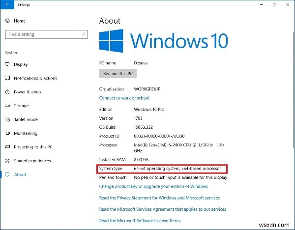 How to Upgrade from 32-bit to 64-bit Version of Windows 10