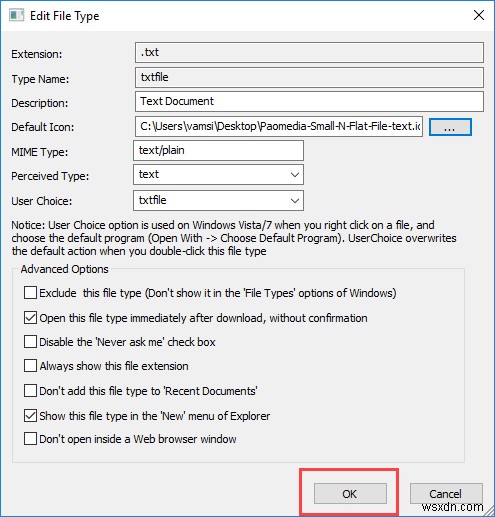 How to Change the Icon of a File Type in Windows