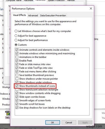 How to Disable Image Preview Thumbnails for Windows