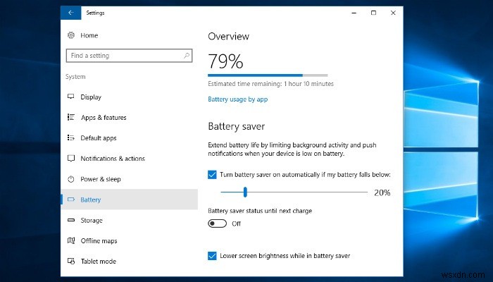 How to Improve Laptop Battery Life in Windows 10