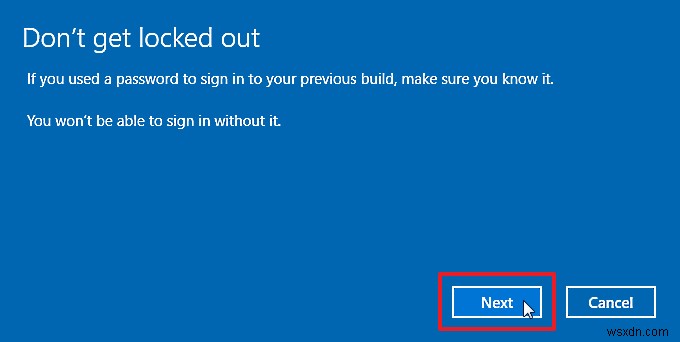 How to Revert to Previous Builds in Windows 10
