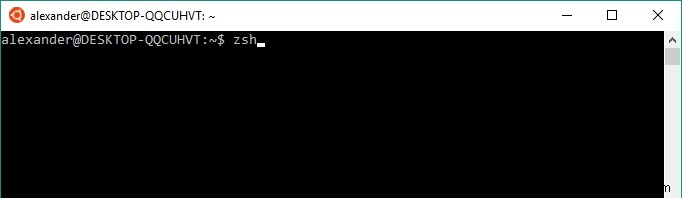How to Install zsh and Oh My Zsh in Windows 10