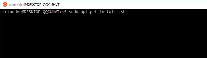 How to Install zsh and Oh My Zsh in Windows 10