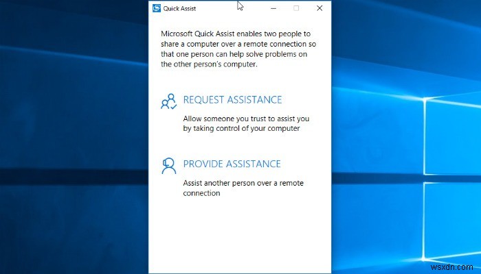 Remotely Troubleshoot a Windows 10 PC with Quick Assist