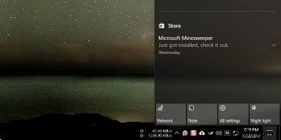 How to Fix the Action Center Not Opening in Windows 10