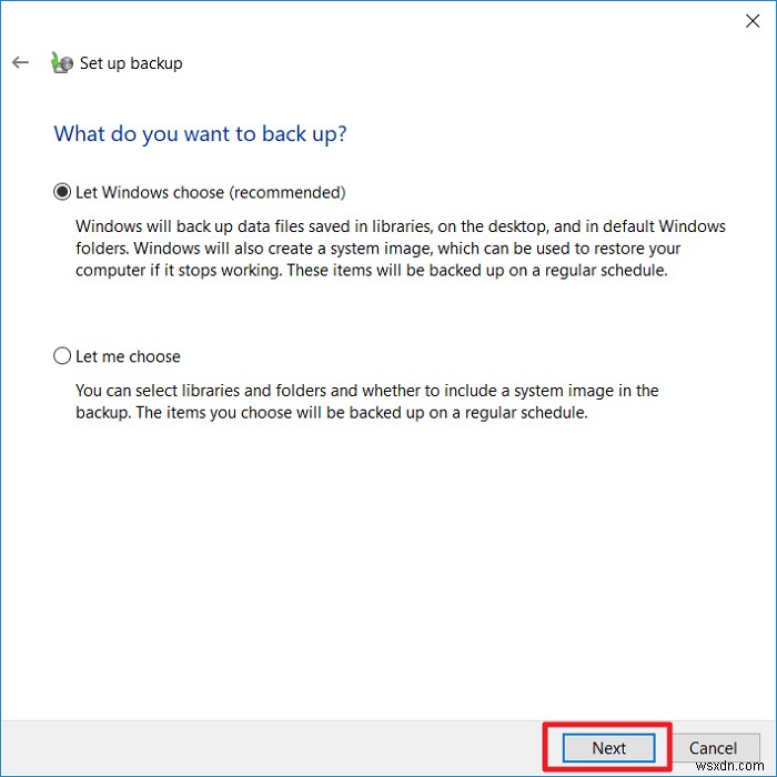 How to Create a Windows 10 Backup to a Network Drive