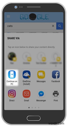 Pick Up Where You Left Off Using “Continue on PC” for Windows 10