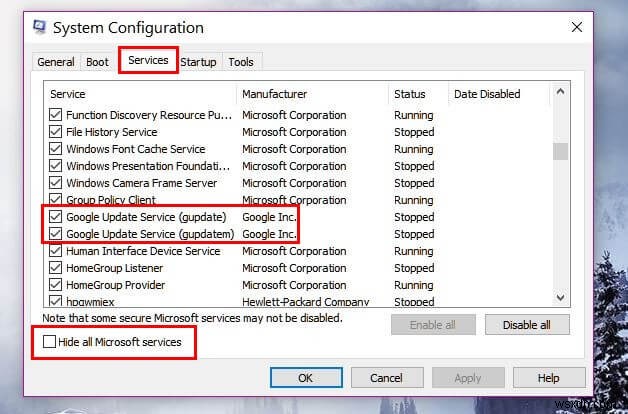 How to Disable Automatic Chrome Updates in Windows