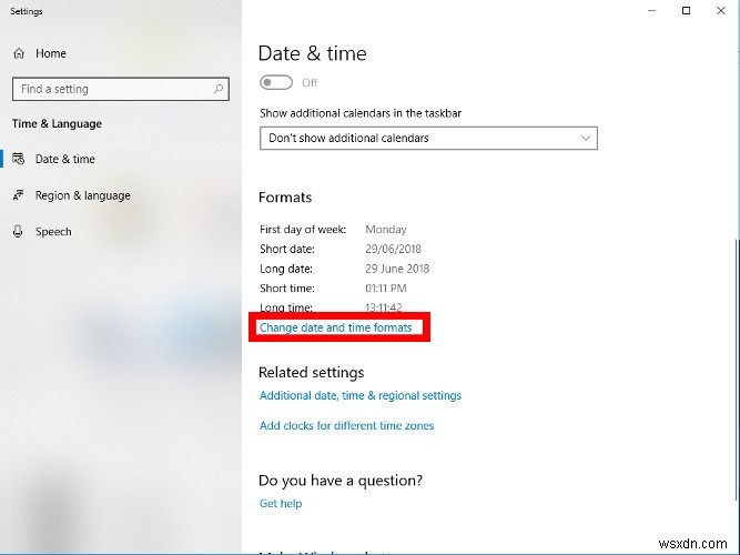 How to Change the Time Format in Windows 10