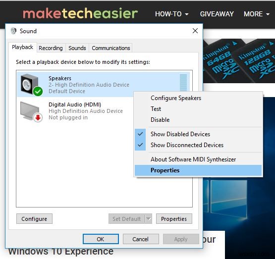How to Manage Your Windows 10 Sound Settings