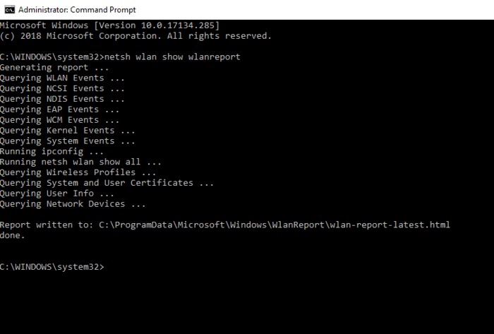 How to Create a Wi-Fi History or WLAN Report in Windows 10