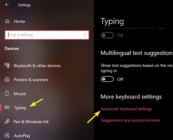 How to Show or Hide Input Indicator and Language Bar in Windows 10