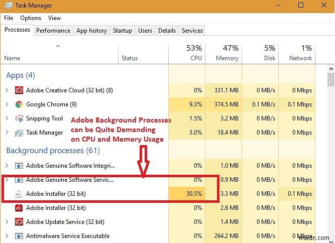 How to Uninstall Adobe Creative Cloud Products from Windows 10 PC